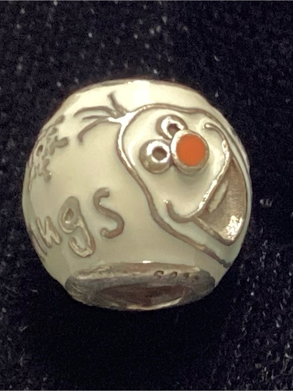 Pandora Disney Olaf Sterling Enamel Charm